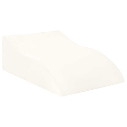 Cuscino per Gambe Bianco 68 x 40 x 21,5 cm Schiuma PU
