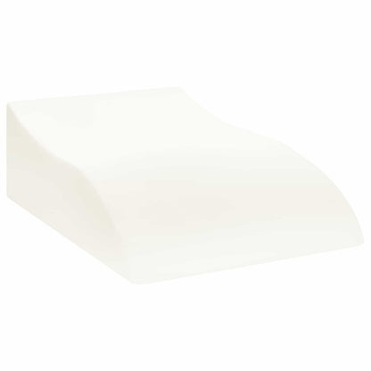 Cuscino per Gambe Bianco 68 x 40 x 21,5 cm Schiuma PU