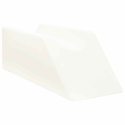 Cuscino per Gambe Bianco 68 x 25 x 21,5 cm Schiuma PU