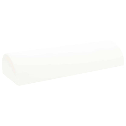 Cuscino per Gambe Bianco 52 x 20 x 12 cm Schiuma Memory