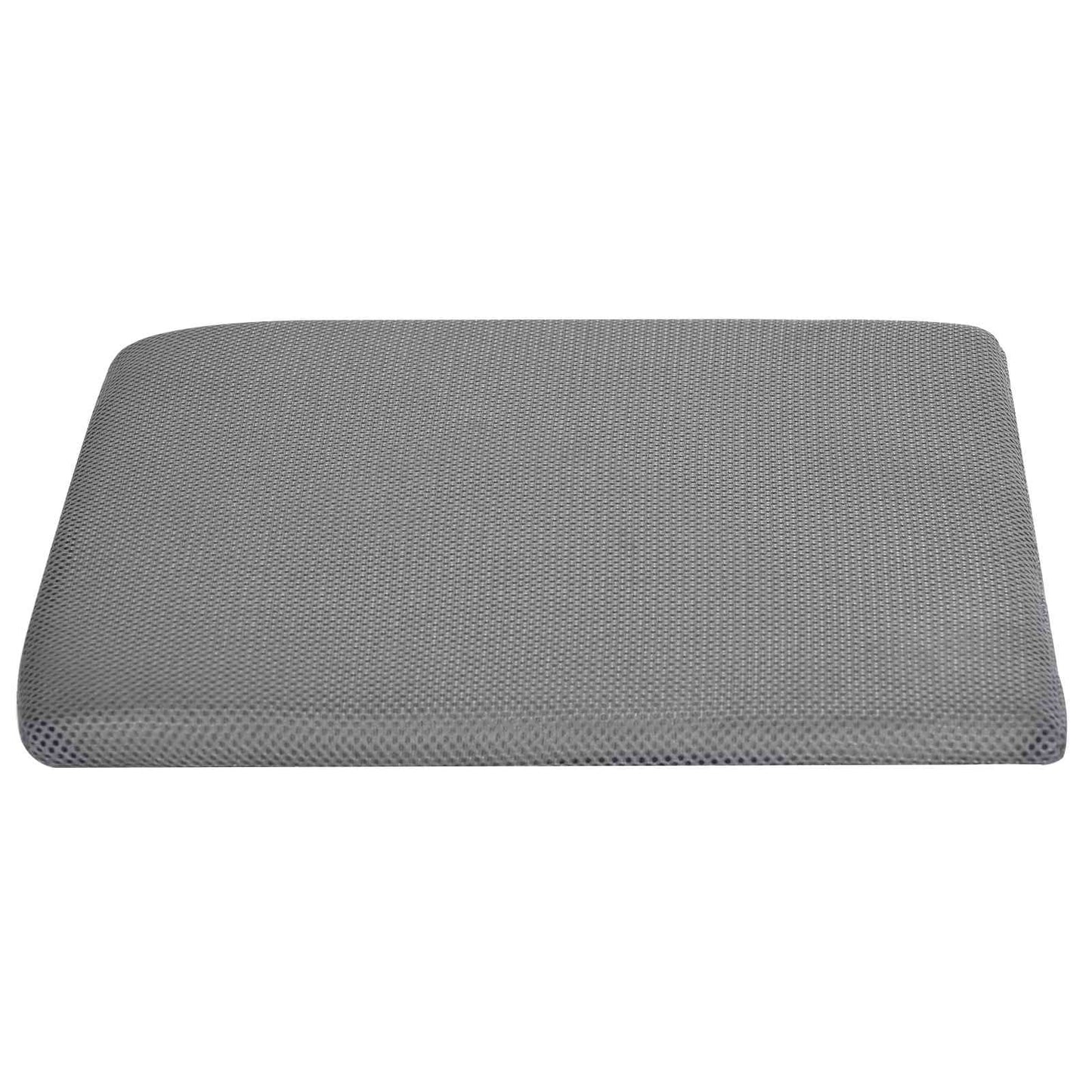 Cuscino per la seduta Grigio 39 x 38 x 8,5 cm Schiuma PU