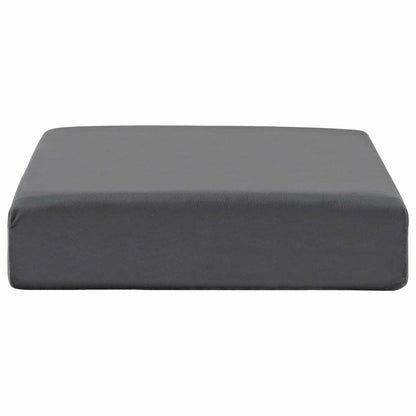 Cuscino per la seduta Grigio 40 x 40 x 10 cm Schiuma PU