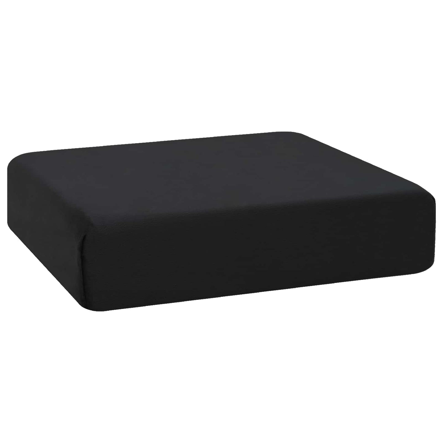 Cuscino per la seduta Nero 40 x 40 x 11 cm Schiuma PU