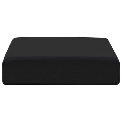 Cuscino per la seduta Nero 40 x 40 x 11 cm Schiuma PU