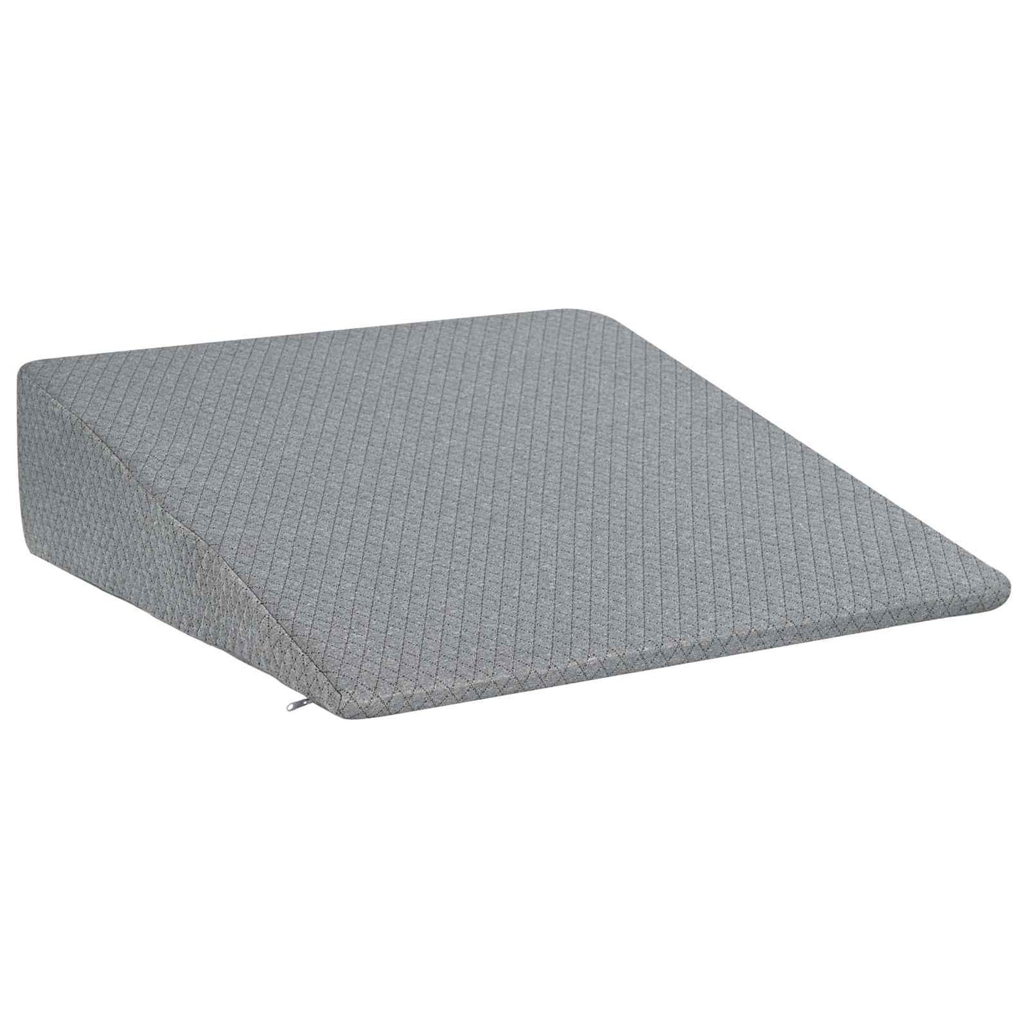 Cuscino a Wedge Grigio 69 x 64 x 19 cm Schiuma Memory