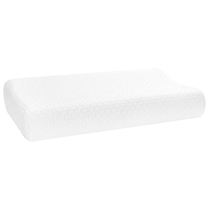 Cuscino da Letto Bianco 57 x 37 x 11,5 cm Schiuma Memory