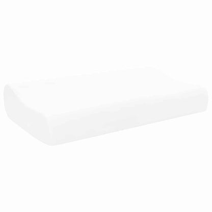 Cuscino da Letto Bianco 57 x 37 x 11,5 cm Schiuma Memory