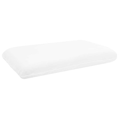 Cuscino da Letto Bianco 50 x 30 x 10,5 cm Schiuma Memory