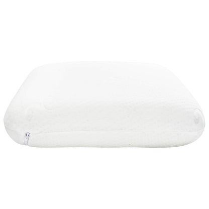 Cuscino da Letto Bianco 60 x 40 x 10,5 cm Schiuma Memory