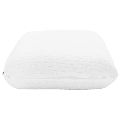 Cuscino da Letto Bianco 60 x 40 x 13 cm Schiuma Memory