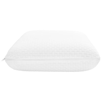 Cuscino da Letto Bianco 60 x 40 x 13 cm Schiuma Memory