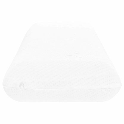 Cuscino da Letto Bianco 70 x 36 x 13 cm Schiuma Memory in Gel