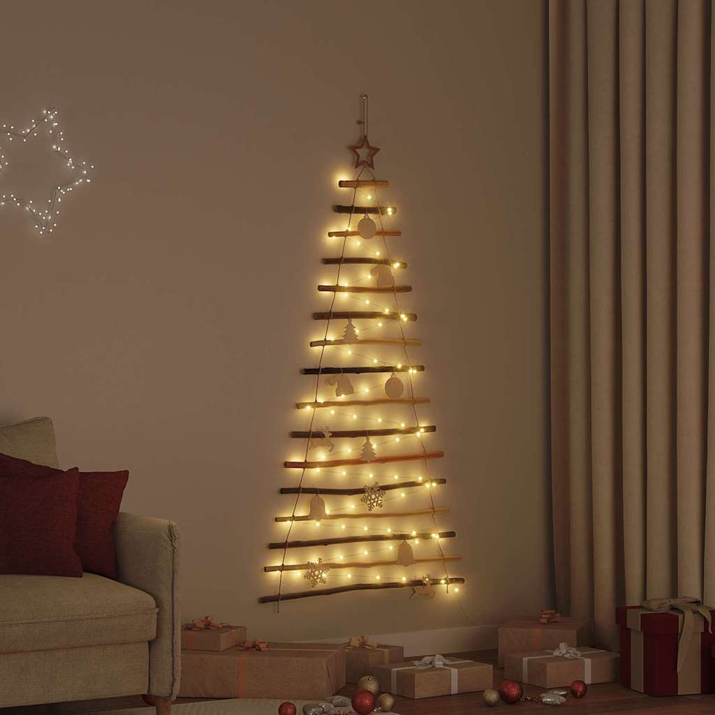 Albero di Natale Naturale 150 cm legno massiccio di frassino