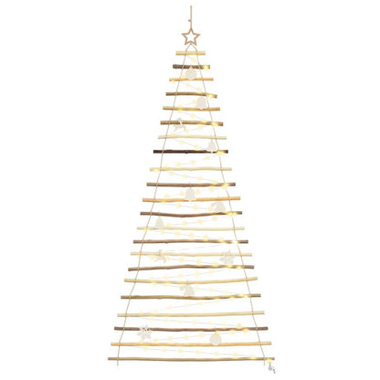 Albero di Natale Naturale 210 cm legno massiccio di frassino