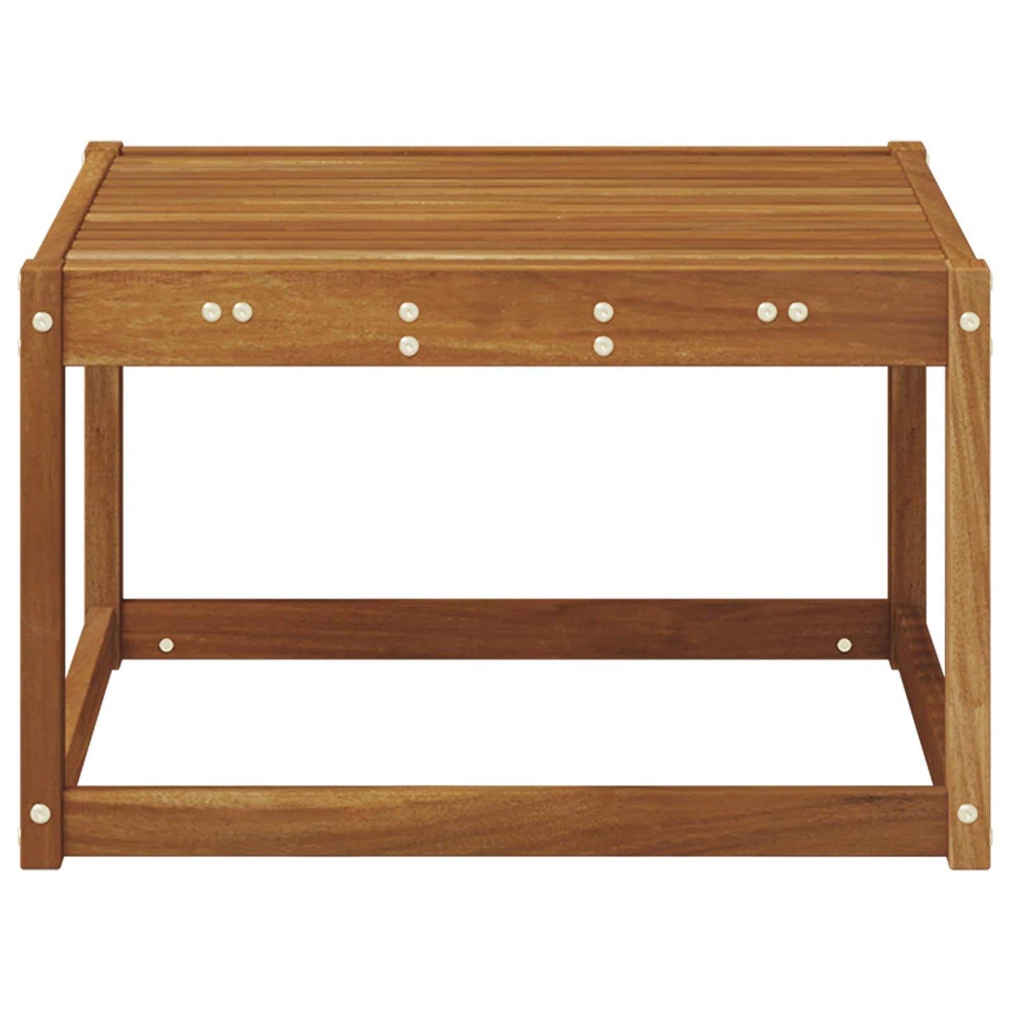 Tavolo da Esterno Legno di Acacia Massello Naturale