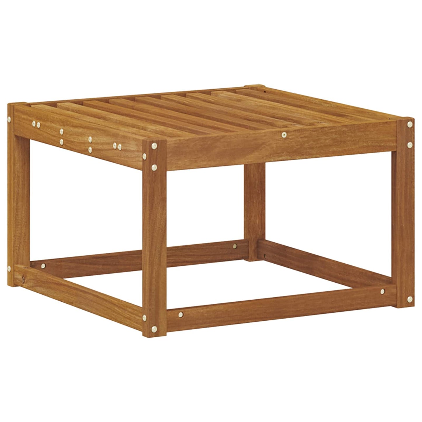 Poggiapiedi da Esterno Legno di Acacia Massello Naturale
