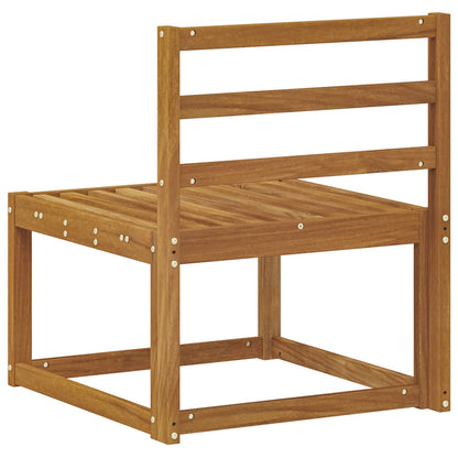 Divano centrale per esterno Legno di Acacia Massello Naturale