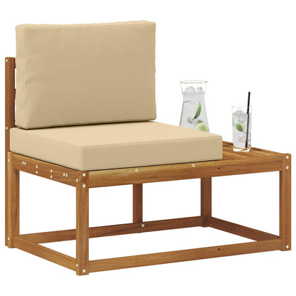 Divano da Esterno con cuscino Naturale 91 x 63 x 73 cm