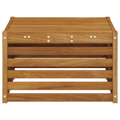 Tavolo da Esterno Legno di Acacia Massello Naturale