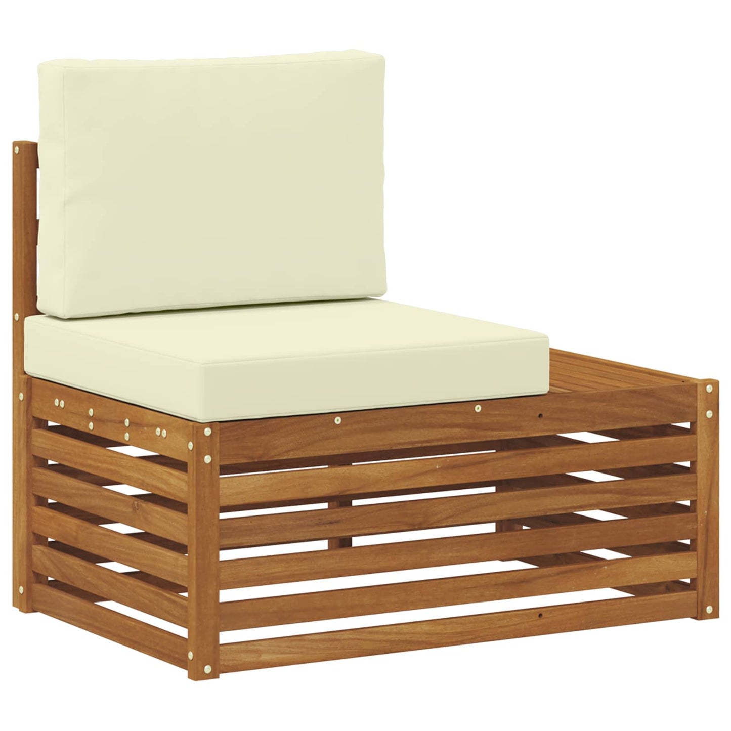 Divano Esterno Finale con cuscino Naturale 91 x 63 x 73 cm