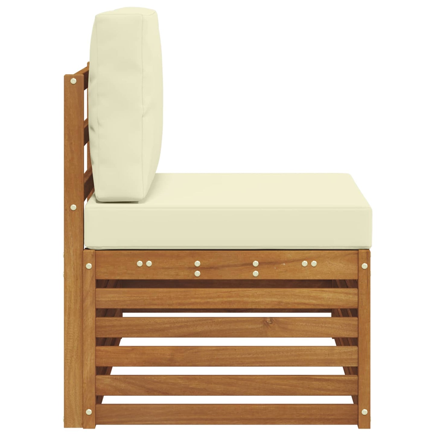 Divano Esterno Finale con cuscino Naturale 91 x 63 x 73 cm