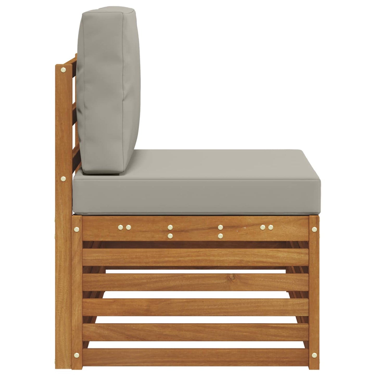 Divano Esterno Finale con cuscino Naturale 91 x 63 x 73 cm