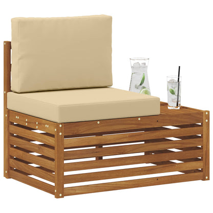 Divano Esterno Finale con cuscino Naturale 91 x 63 x 73 cm