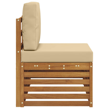 Divano Esterno Finale con cuscino Naturale 91 x 63 x 73 cm