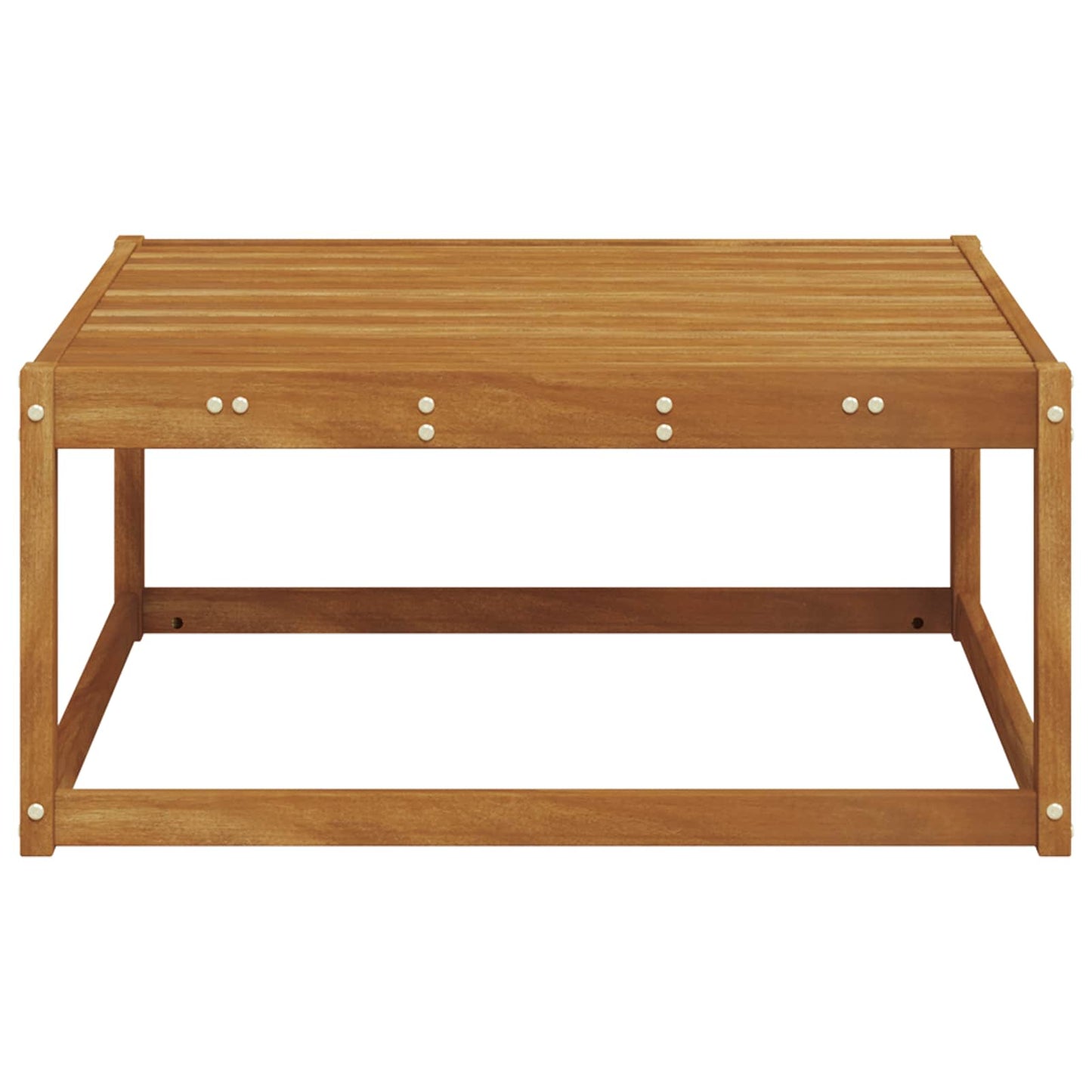 Tavolo da Esterno Legno di Acacia Massello Naturale