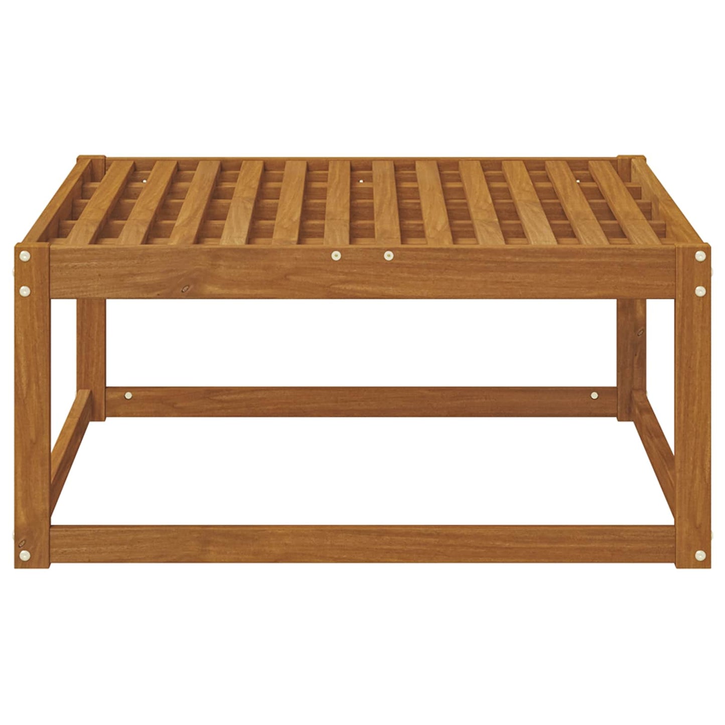 Poggiapiedi da Esterno Legno di Acacia Massello Naturale