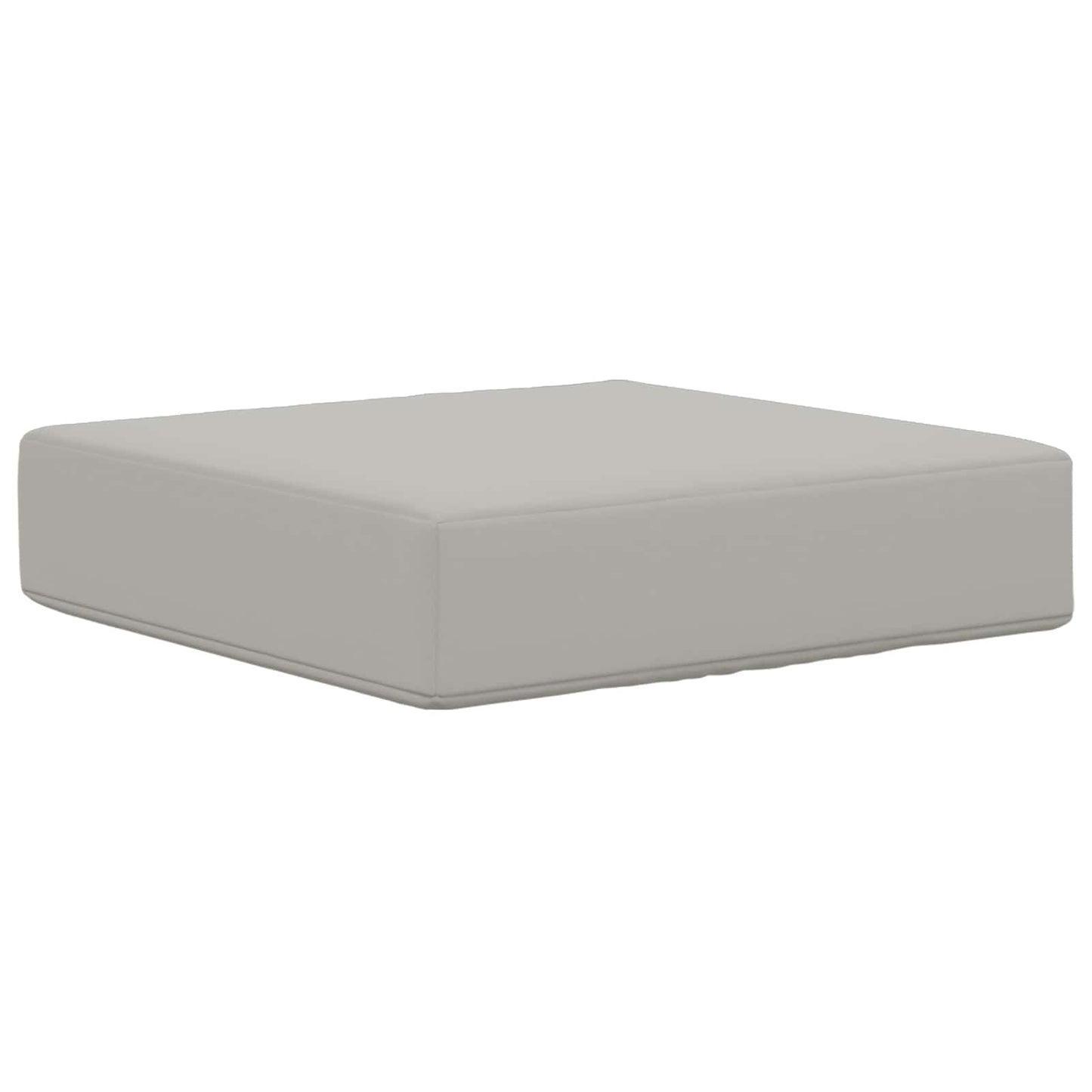 Cuscino da Sedia Esterno Grigio 40 x 40 x 8 cm 100% Poliestere