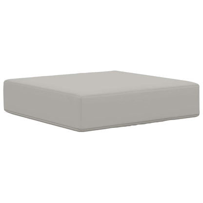 Cuscino da Sedia Esterno Grigio 40 x 40 x 8 cm 100% Poliestere