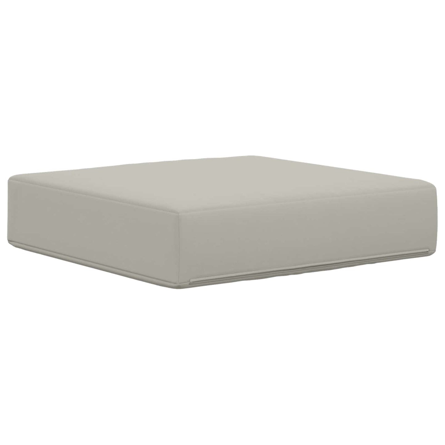 Cuscino da Sedia Esterno Grigio 40 x 40 x 8 cm 100% Poliestere