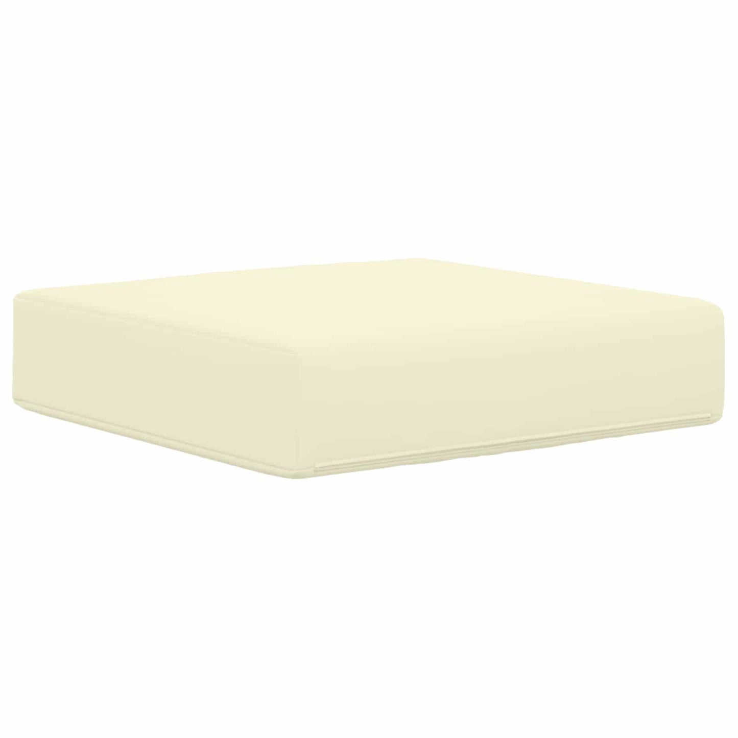 Cuscino da Sedia Esterno Crema 40 x 40 x 8 cm 100% Poliestere