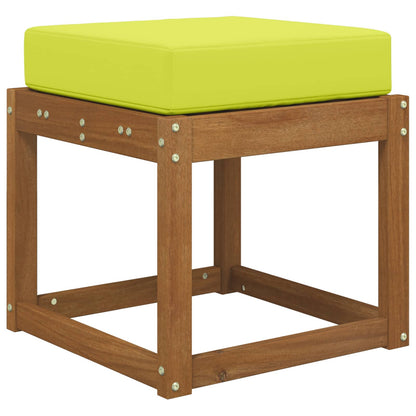 Cuscino da Sedia Esterno Verde 40 x 40 x 8 cm 100% Poliestere