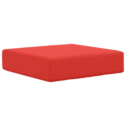 Cuscino da Sedia Esterno Rosso 40 x 40 x 8 cm 100% Poliestere