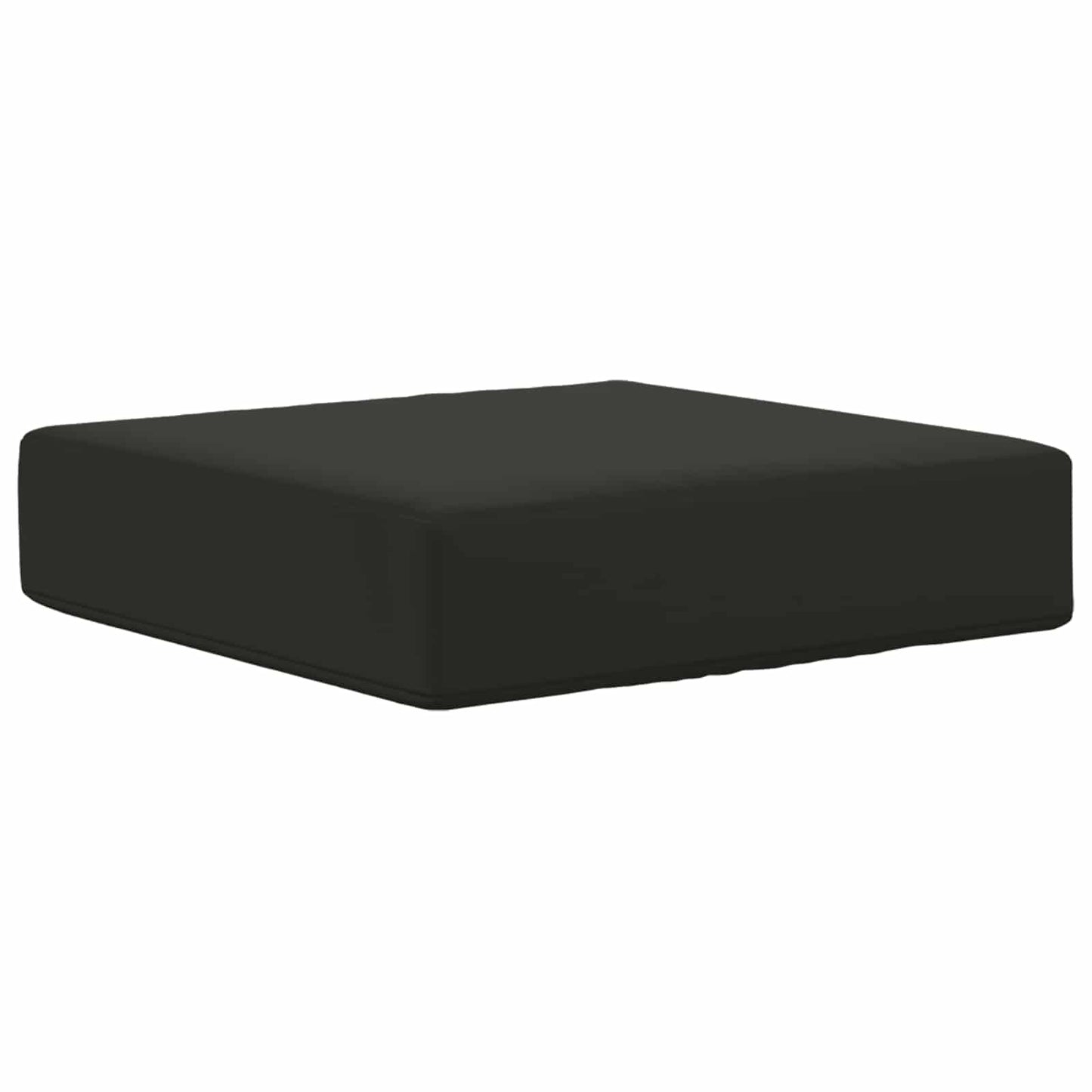 Cuscino da Sedia Esterno Nero 40 x 40 x 8 cm 100% Poliestere