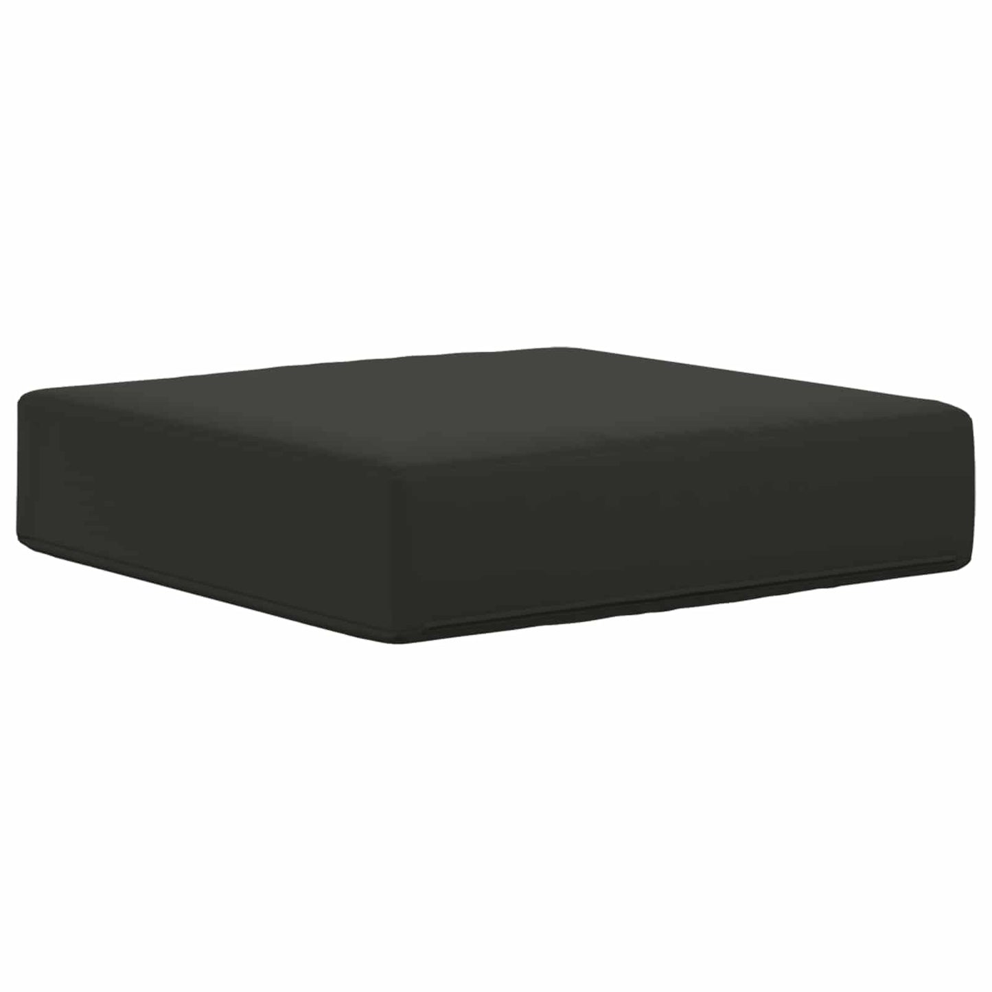 Cuscino da Sedia Esterno Nero 40 x 40 x 8 cm 100% Poliestere