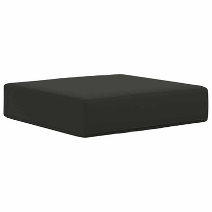 Cuscino da Sedia Esterno Nero 40 x 40 x 8 cm 100% Poliestere