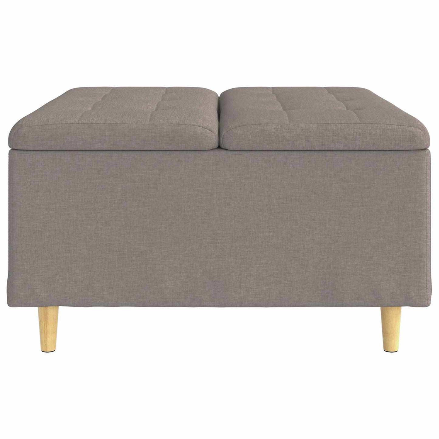 Pouf contenitore con cuscino Talpa 80 x 80 x 45 cm Tessuto