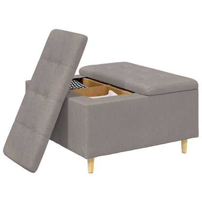 Pouf contenitore con cuscino Talpa 80 x 80 x 45 cm Tessuto