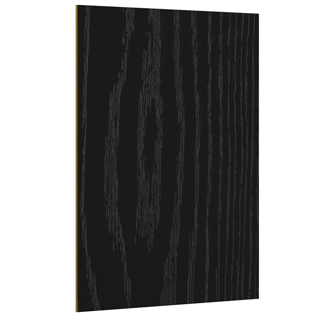 Pannelli decorativi 12 pcs Rovere Nero 15 x 21 x 0.27 cm