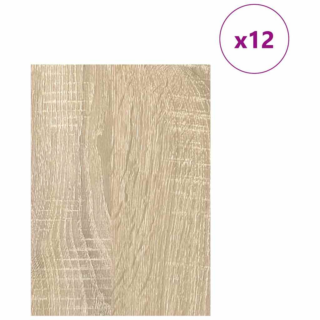 Pannelli decorativi 12 pcs Rovere Sonoma 15 x 21 x 0.27 cm