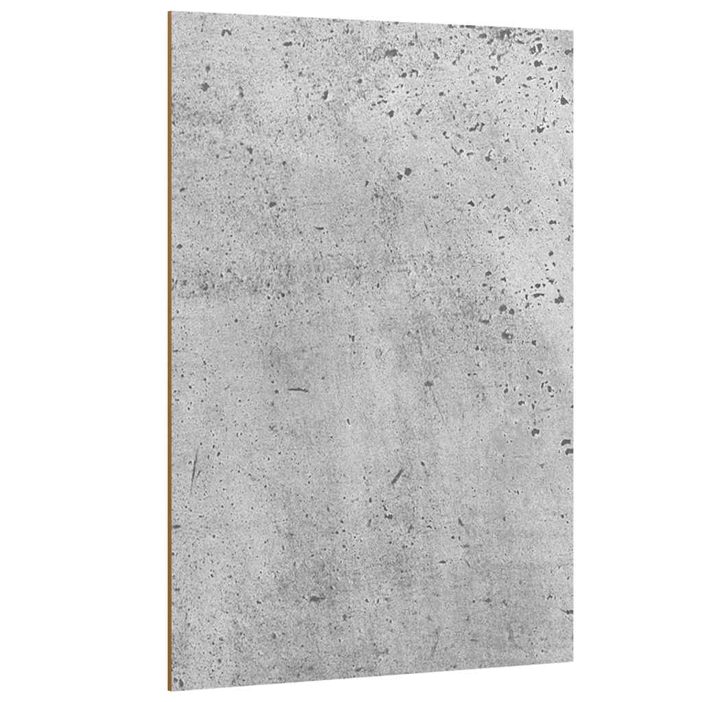 Pannelli decorativi 12 pcs Grigio cemento 15 x 21 x 0.27 cm