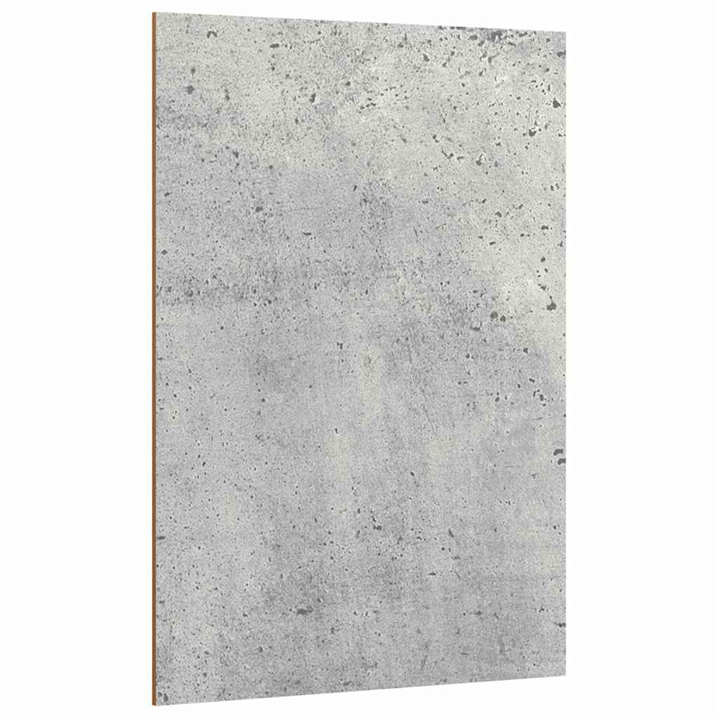 Pannelli decorativi 12 pcs Grigio cemento 21 x 30 x 0,27 cm
