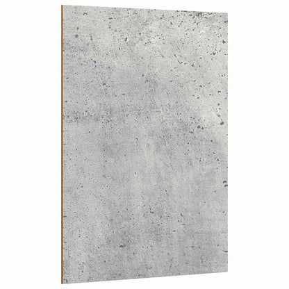 Pannelli decorativi 12 pcs Grigio cemento 21 x 30 x 0,27 cm