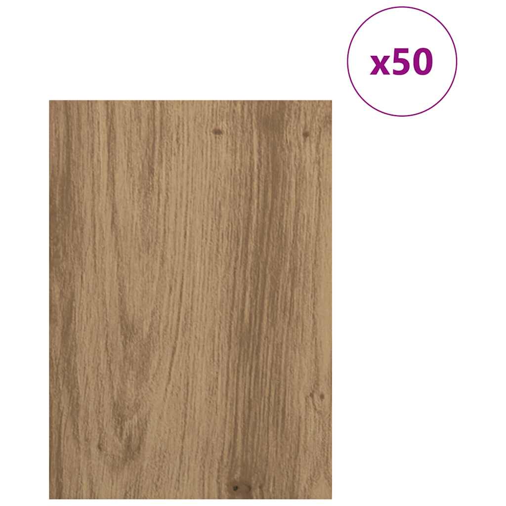 Pannelli decorativi 50 pcs Rovere artigianale 21 x 30 x 0,27 cm
