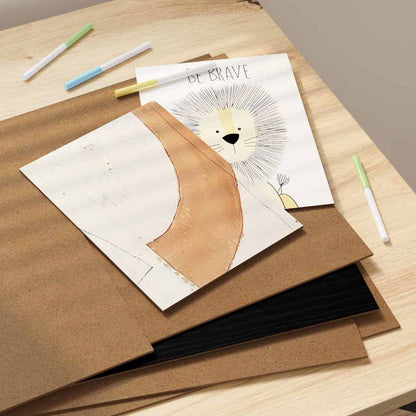Pannelli decorativi 12 pcs Rovere Nero 30 x 42 x 0.27 cm