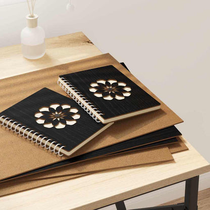 Pannelli decorativi 50 pcs Rovere Nero 30 x 42 x 0.27 cm