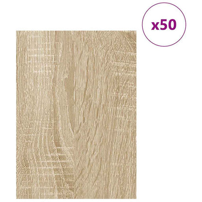 Pannelli decorativi 50 pcs Rovere Sonoma 30 x 42 x 0.27 cm